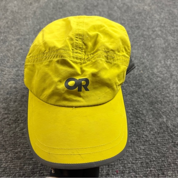 OUTDOOR RESEARCH Mens Swift Cap Athletic Hat Yellow/Grey One Size fits Most - Picture 1 of 10